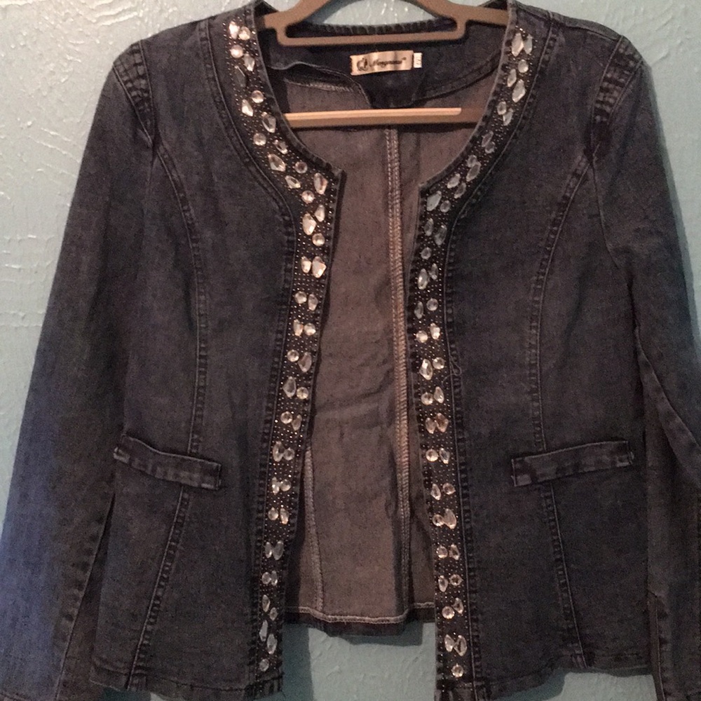 Blingy Jean jacket by Mengnasai